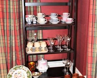 Beautiful china and crystal.