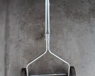 Rotary blade push mower.  You're going to need this soon!