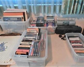 SOME OF THE MANY VARIED THEMED BOOKS