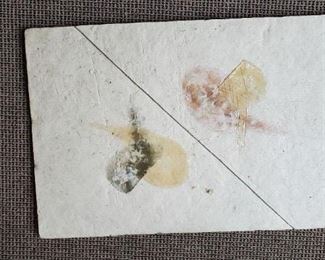 Patrick Hogan. This mixed media was on display at The Guggenheim Museum