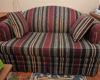 Loveseat with matching sofa