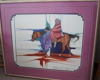 Amado Pena signed print