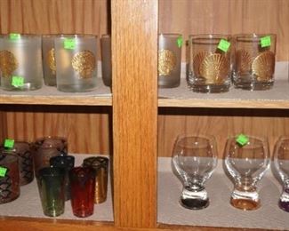Vintage Culver glassware