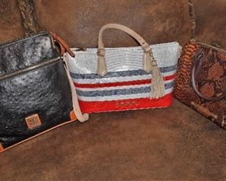 Brahmin and Dooney & Bourke bags