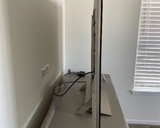 Lot 5581. Was $995.00 Today is $600.00 Firm. Sony 65" Android TV & Alexa, XBR-65X930E, w/ remote. Model yr. 2017. 4K (3840 x 2160 Resolution); Inputs: 4 – HDMI, 2 - USB2.0, 1 – USB3.0, 1 – Component/Composite Hybrid, 1 – Composite, Voice Remote Control (RMF-TX200U), WiFi/Bluetooth, Works with Alexa, ChromeCast built-in Smart TV. Measures 57" W x 36" H x 12" D Base. Orig Retail Cost $2,900.00