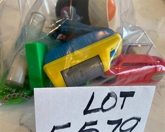 Lot 5579. $10.00. Hasbro Cool Tools, Nacho & Dog, Magic Case, Santa Spotter, Napil Clipper and Keys, Bear Game, Topps Toy, chuck e. cheese, box Game, bugs bunny, airplane, sand timer and fiki