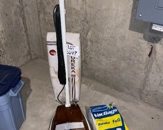 Lot 5647. $25.00. Eureka Vacuum Cleaner plus Bags