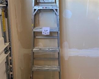 Lot 5630 $24.00 Werner 6 Ft. Aluminum Ladder Model 366