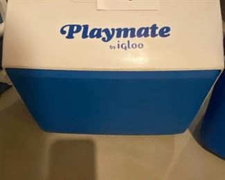 Lot 5650. $35.00. Coleman Polylite 48 Cooler, Plus the Playmate by Igloo cooler too - Nice and clean interiors,