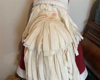 Lot 5658. $50.00. Plush Santa Claus and his Ho-Ho-Ho-Bag of Toys, Sleigh, and Gifts!