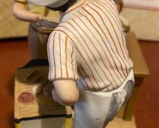Lot 5675 $60.00 Norman Rockwell "Good Food, Good Friends" and "Space Pioneers" Figures