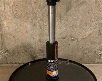 Lot 5669 $25.00 Craftsman 19.5"H x 16" W Seat Adjustable Mechanics Seat With Tray, Excellent Condition