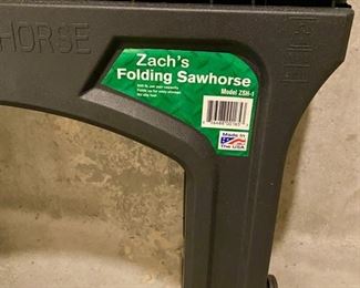 Lot 5668 $18.00 (3) Zach's Folding Saw Horses Model 25H-1