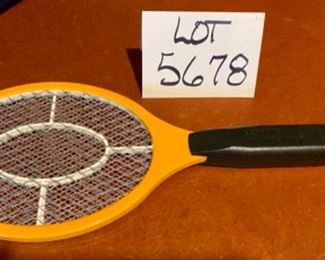 Lot 5678 $20.00 Yoga by Night Lot, Yoga Mat with carrying handle and Bite Shield Electronic Mosquito Swatter