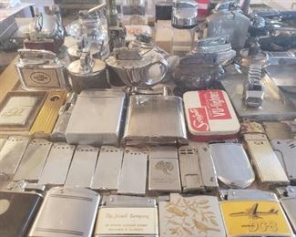 HUGE vintage lighter collection.