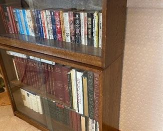 MCM Sliding Glass Door Bookcases