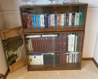 MCM Sliding Glass Door Bookcases