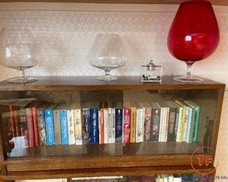 MCM Sliding Glass Door Bookcases