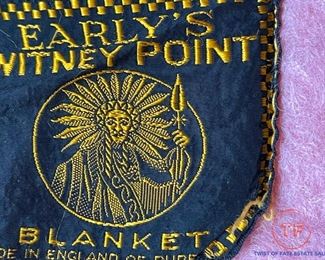 Vintage Four Points Early's Witney Point Blanket