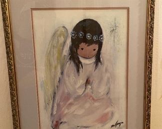 Framed DeGrazia Print