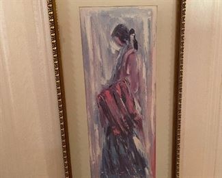 Framed DeGrazia Print