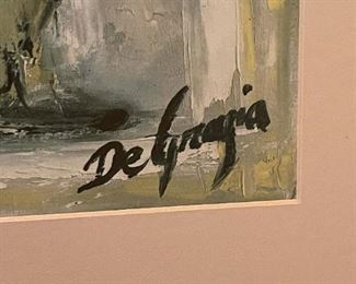 Framed DeGrazia Print