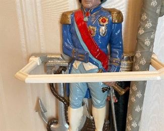 Early 1900's ADMIRAL NELSON Cast Iron Umbrella Stand