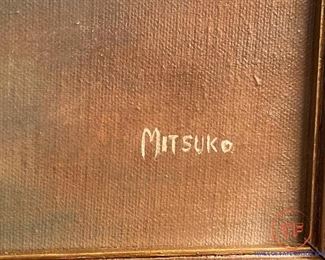 Original Still Life Oil on Canvas by MITSUKO