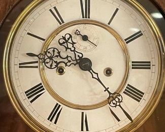 Antique Late 1800’s Freiburg VIENNA REGULATOR Pendulum Wall Clock
