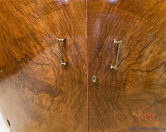 MCM / Art Deco Dry Bar / Cocktail Cabinet