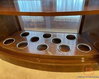 MCM / Art Deco Dry Bar / Cocktail Cabinet