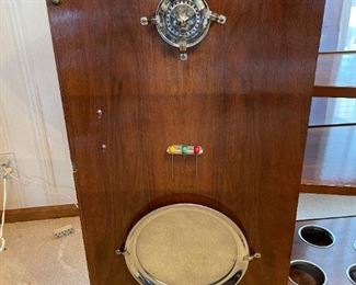 MCM / Art Deco Dry Bar / Cocktail Cabinet