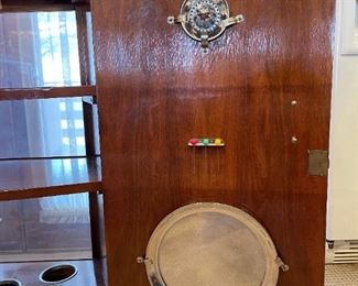 MCM / Art Deco Dry Bar / Cocktail Cabinet