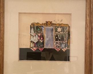 Raoul Dufy “Le boeuf sur le toit” Watercolor on Paper 1920
From JPL Fine Arts London 