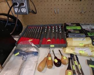 Basement/Garage   New Wood Drill Bits