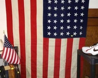 BedRoom/Right:  48 Star Flag