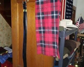 BedRoom/Right:  Belt, Scarf