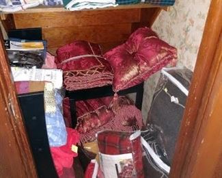 Closet Bed Room Hallway:  Pillows, 