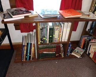 Living Room: Table, Books