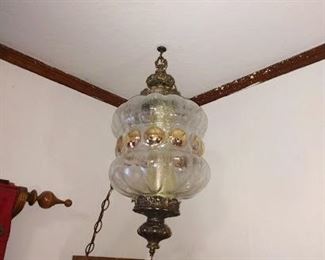 Living Room:   Hanging Lamp