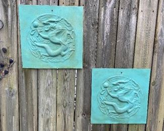 Copper Dragon Plaques