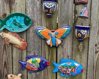 Butterfly and Fish Decor