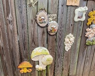 Mushroom and Butterfly Decor