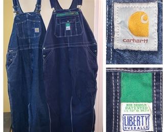 Liberty and Carhartt Overalls