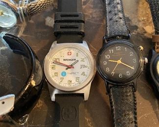 Wenger and Swatch Ladies Watches