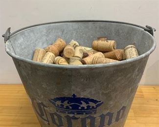 Corona Galvanized Bucket/Corks