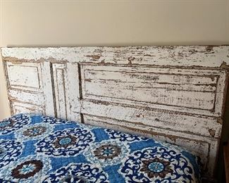 Primitive Headboard (Made With Old Door)