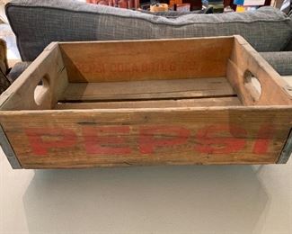 Wooden Pepsi Crate