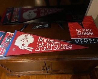 Vintage New England Patriots Pennant