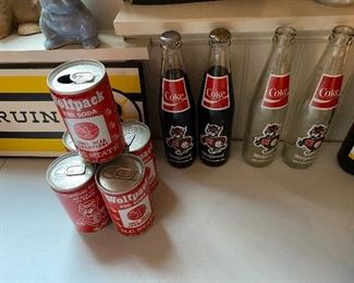 N.C. State Cans and Bottles